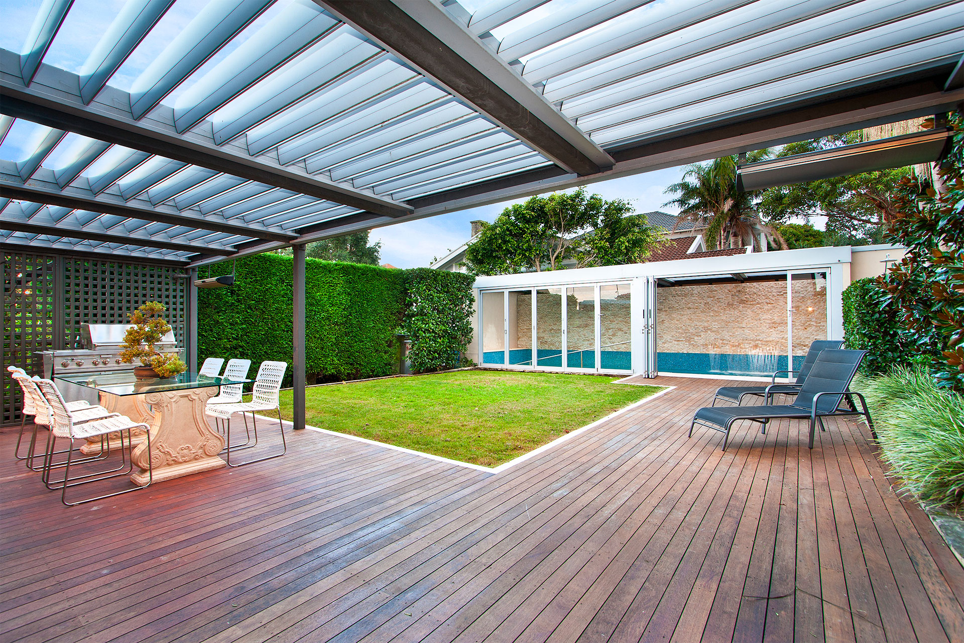Pergolas bioclimatiques